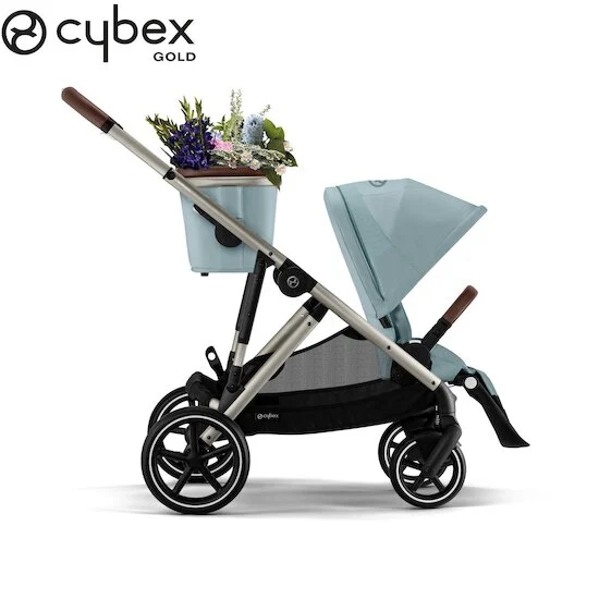 Poussette Gazelle S   Taupe/Sky Blue        de               CYBEX