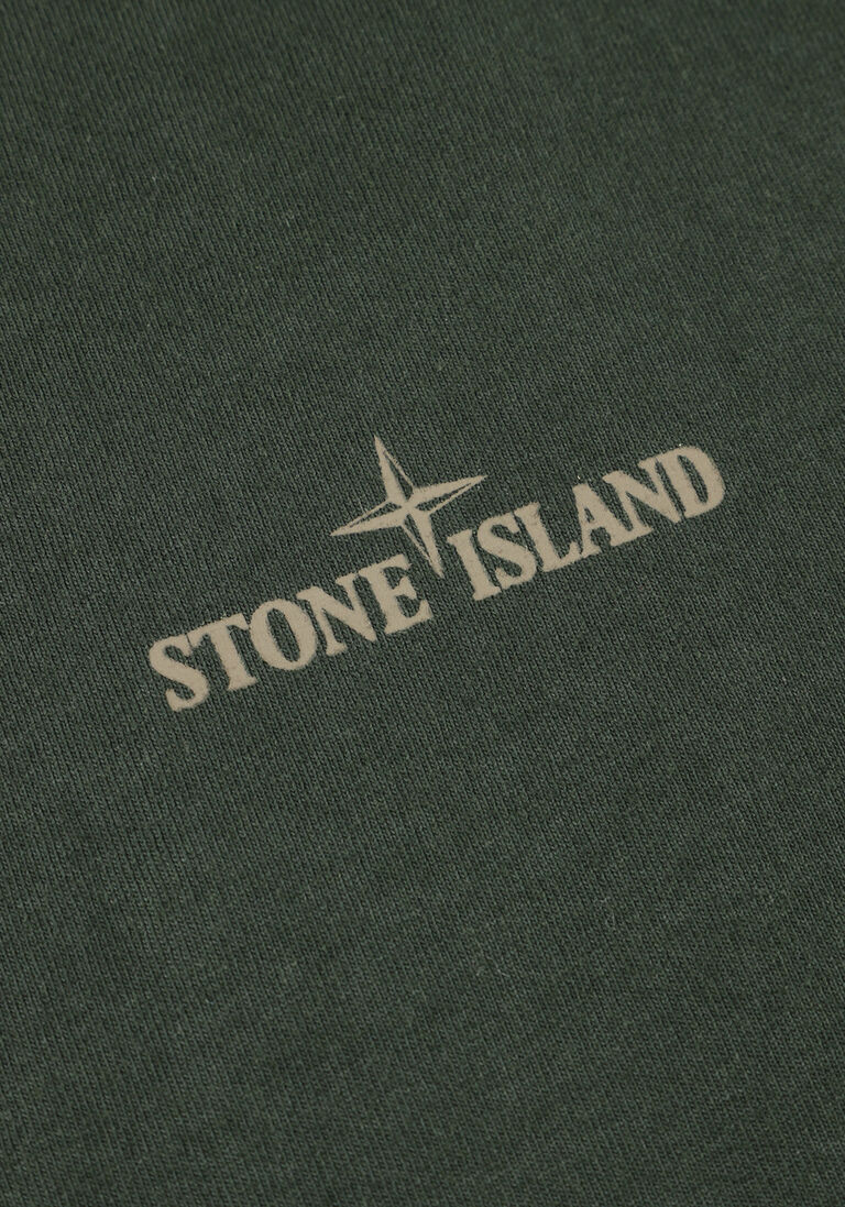 groene stone island t-shirt ss t shirt