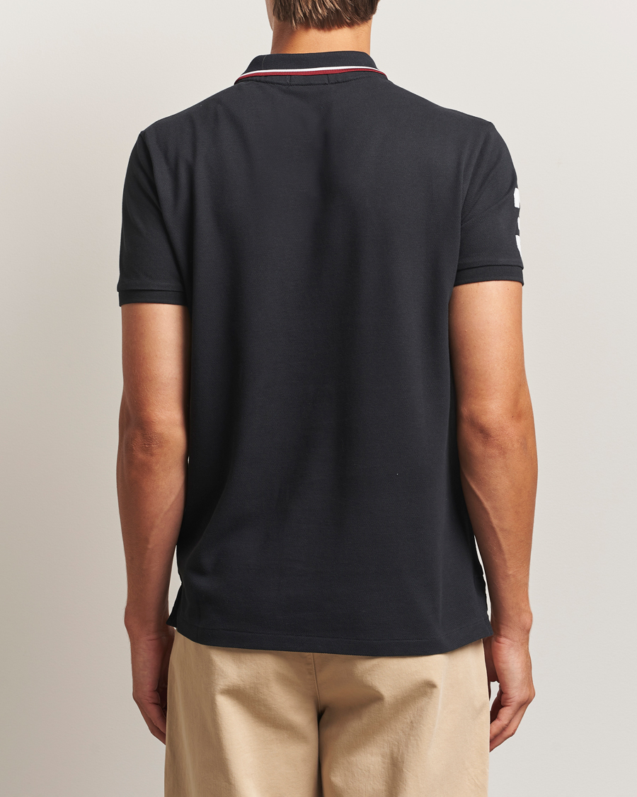 Polo Ralph Lauren Diagonal Stripe Big Pony Polo Polo Black