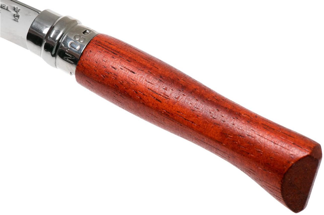 Opinel zakmes No. 8 Luxury Range, RVS, Padouk