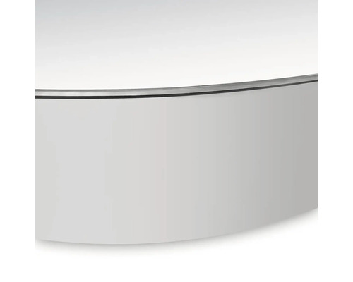 LED spiegelkast DSK Zilveren Ring Ø 60 cm zilver IP 24