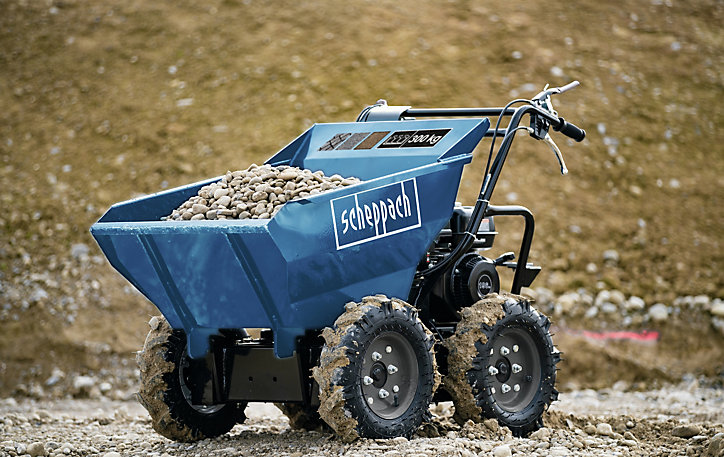 Brouette à moteur Scheppach DP3000 300kg