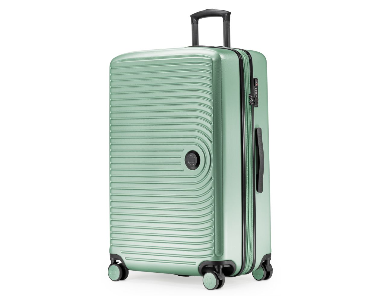 MITTE - Mala grande, rígida, fosca, com extensão XXL, homologada pela TSA, 77 cm, 127 litros