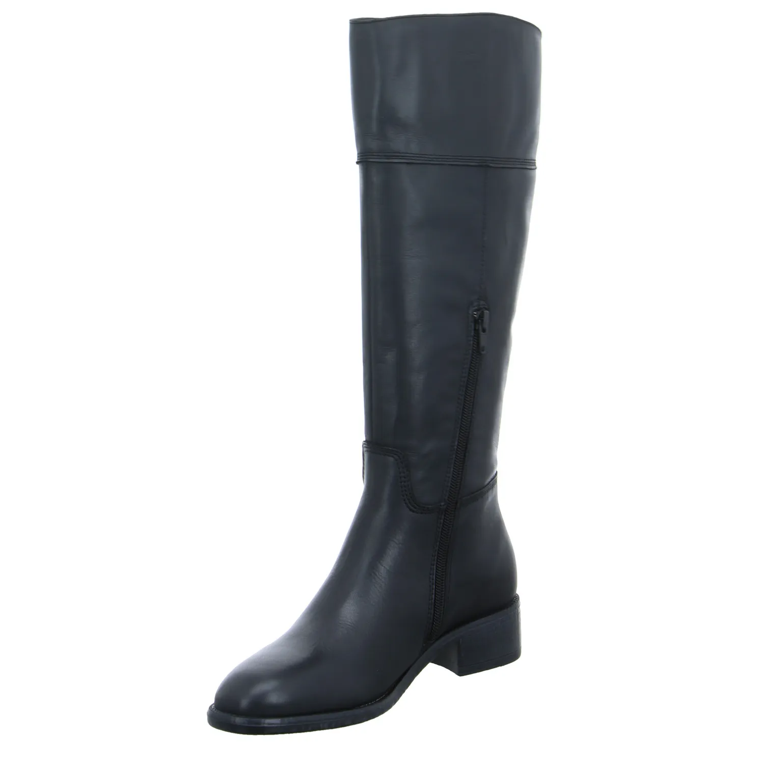SCHUHENGEL Stiefel Schwarz Leder