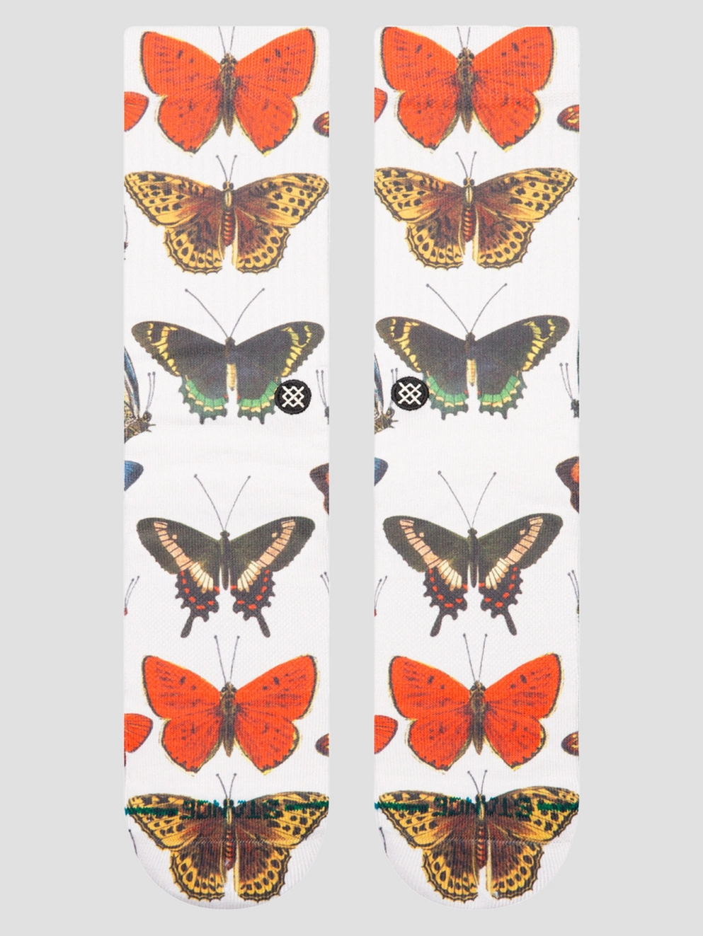 Stance Flutterby Crew Socks canvas