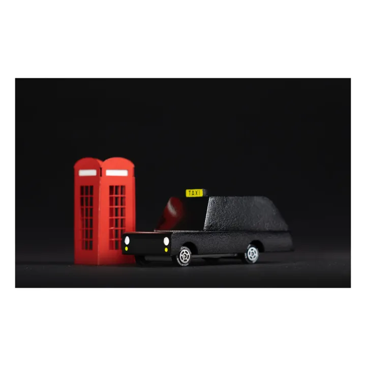 Candylab Taxi noir en bois
