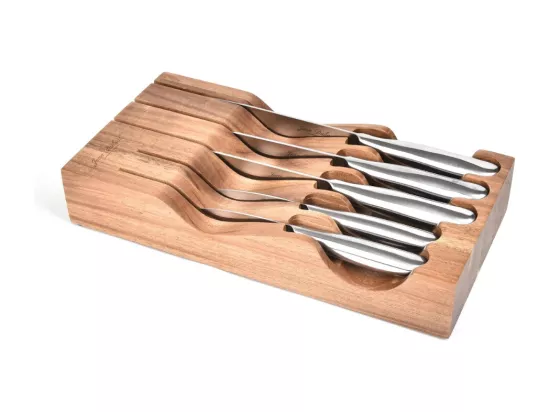 Jean Dubost Bloc de 5 couteaux inox - BS288520X00232
