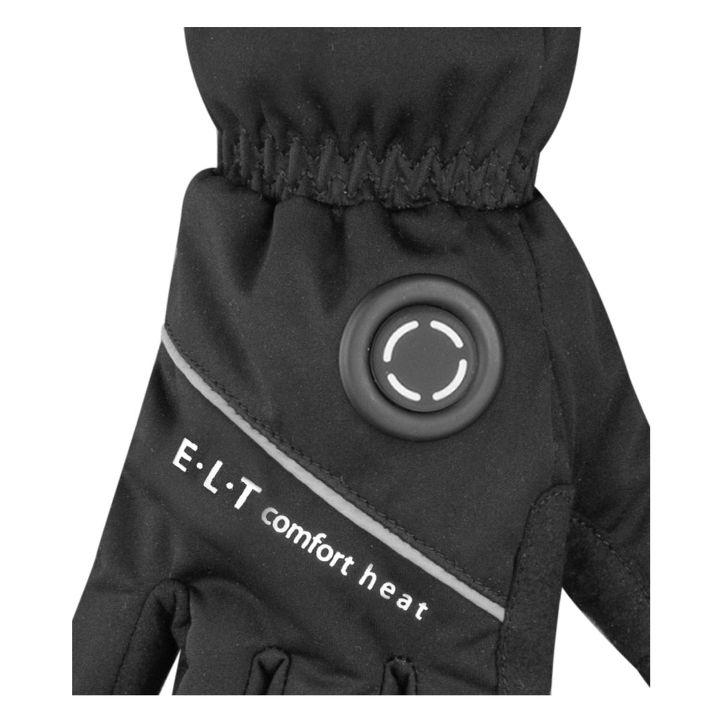 ELT Rijhandschoenen Heated Comfort Zwart