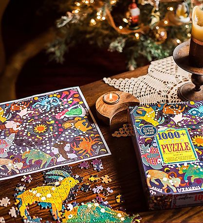 Eeboo Fluoreszierend Puzzlespiel - 1000 Teile - Sternzeichen