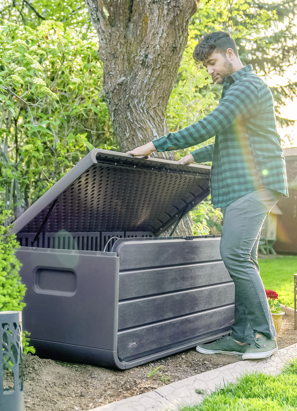 Gartenbox von Lifetime mit innovativem Design
