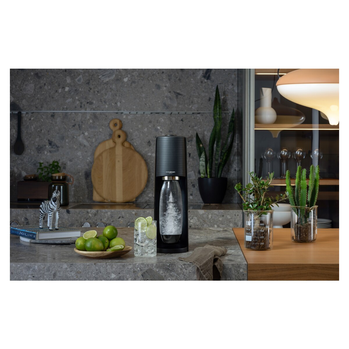 SodaStream Terra Vorteilspack Wassersprudler schwarz