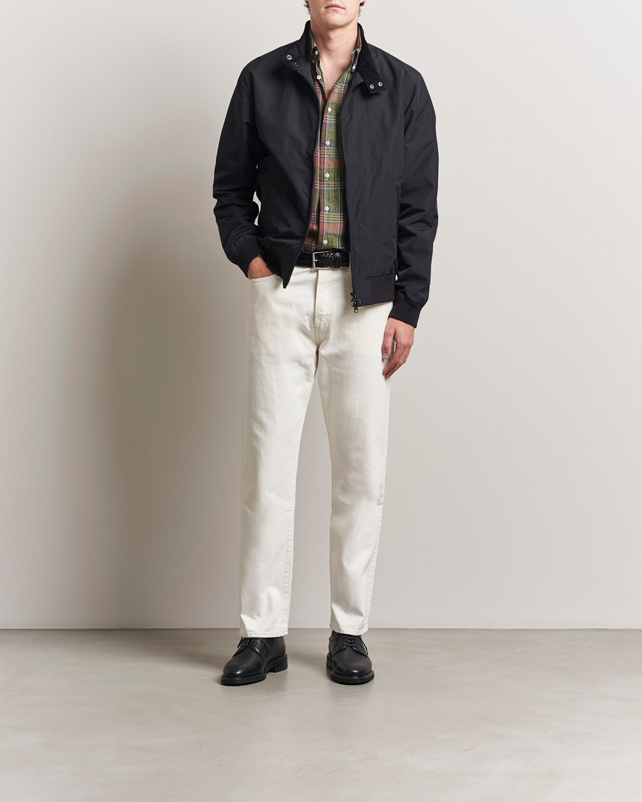 Barbour Lifestyle Royston Casual Harrington Jacket Black