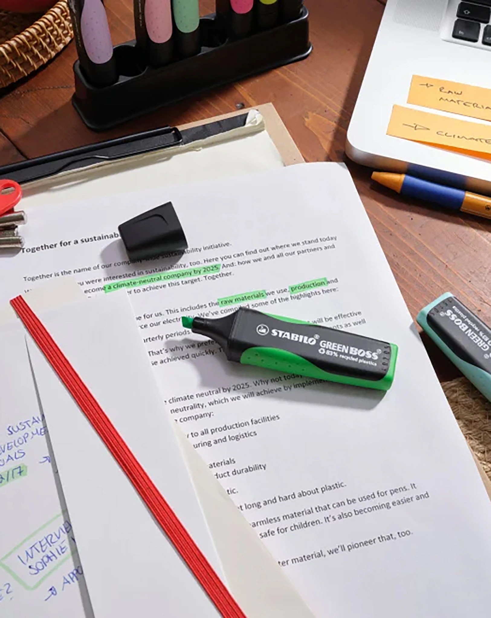 Textmarker STABILO® GREEN BOSS 8er-Pack