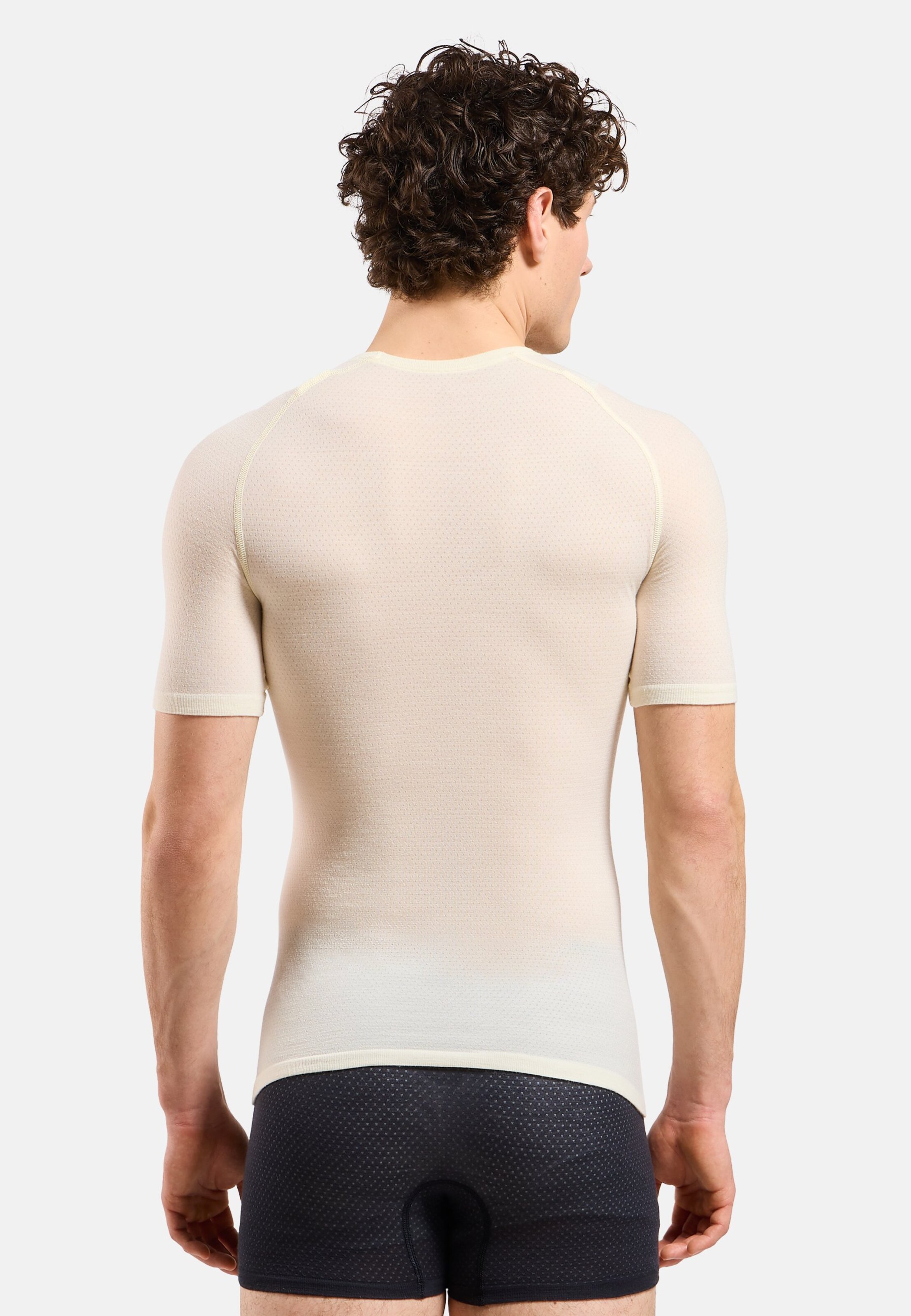 Performance Wool 140 Base Layer T-shirt in zero dye melange