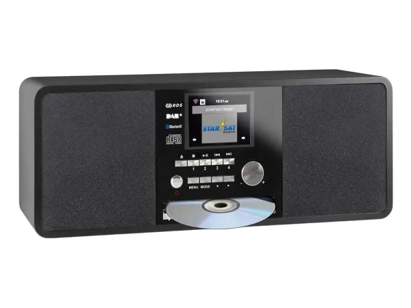 Imperial DABMAN i200 CD, Digital, DAB ,FM,UKW, Afspiller, CD, 20 W, 7,62 cm (3