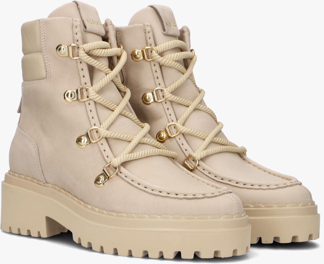 NUBIKK beige nubikk veterboots fae prime