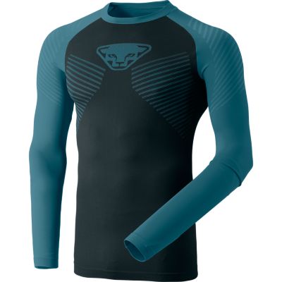 DynafitSpeed Dryarn Longsleeve - blau