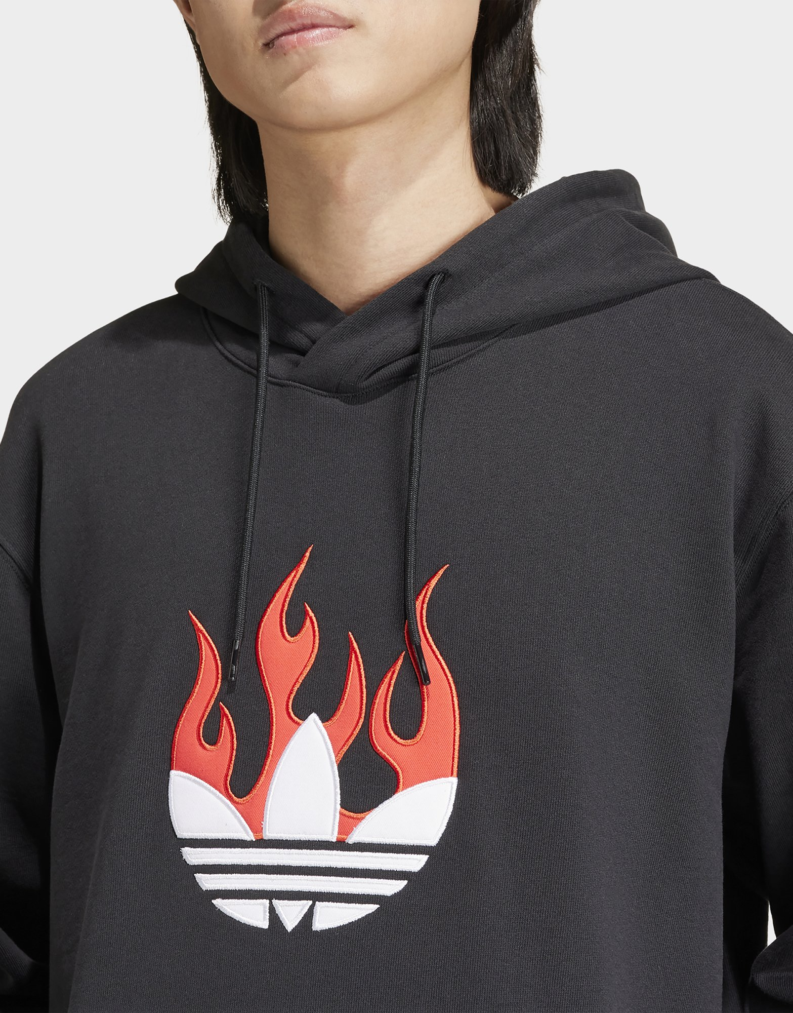 adidas Sweat-shirt à capuche Flames Logo