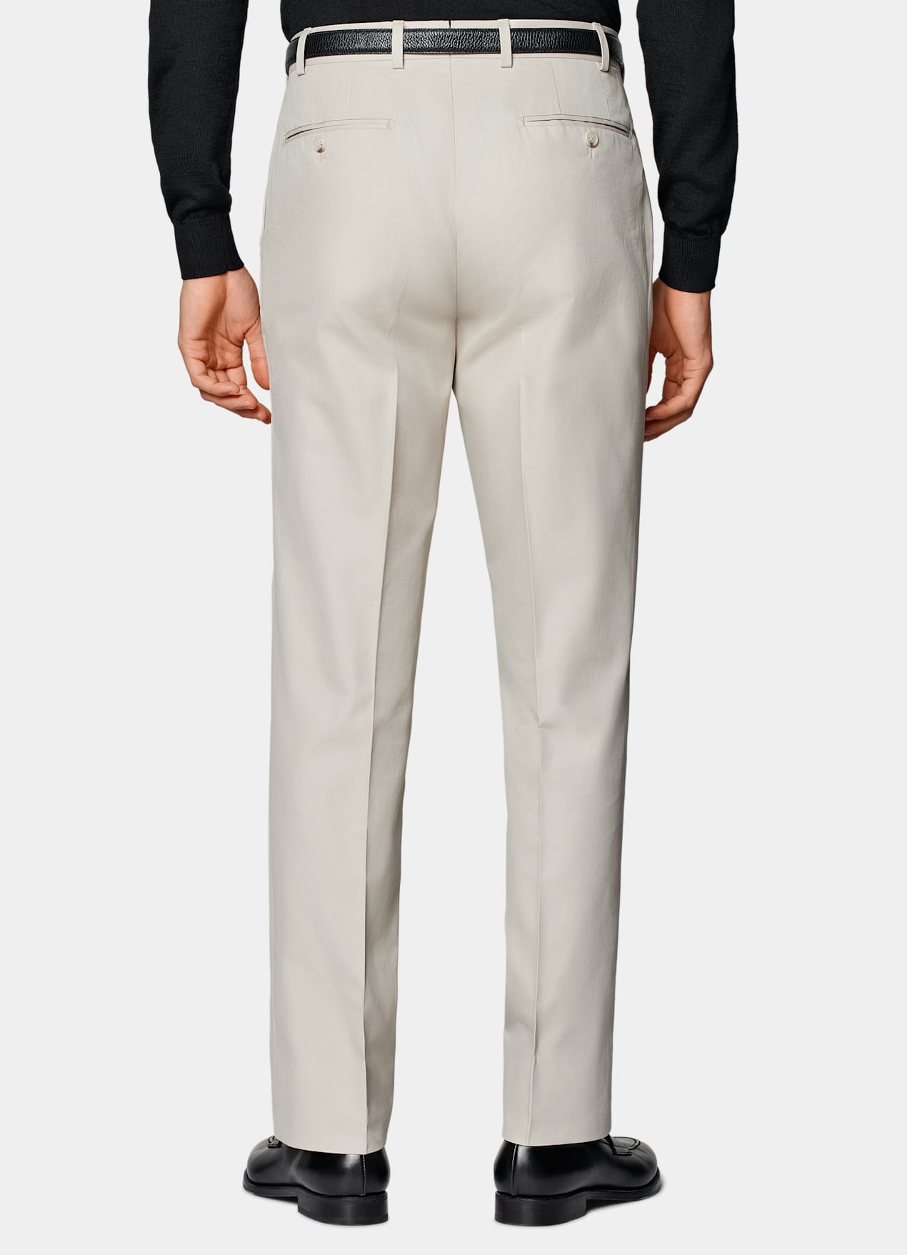 Pantalon Straight Leg sable