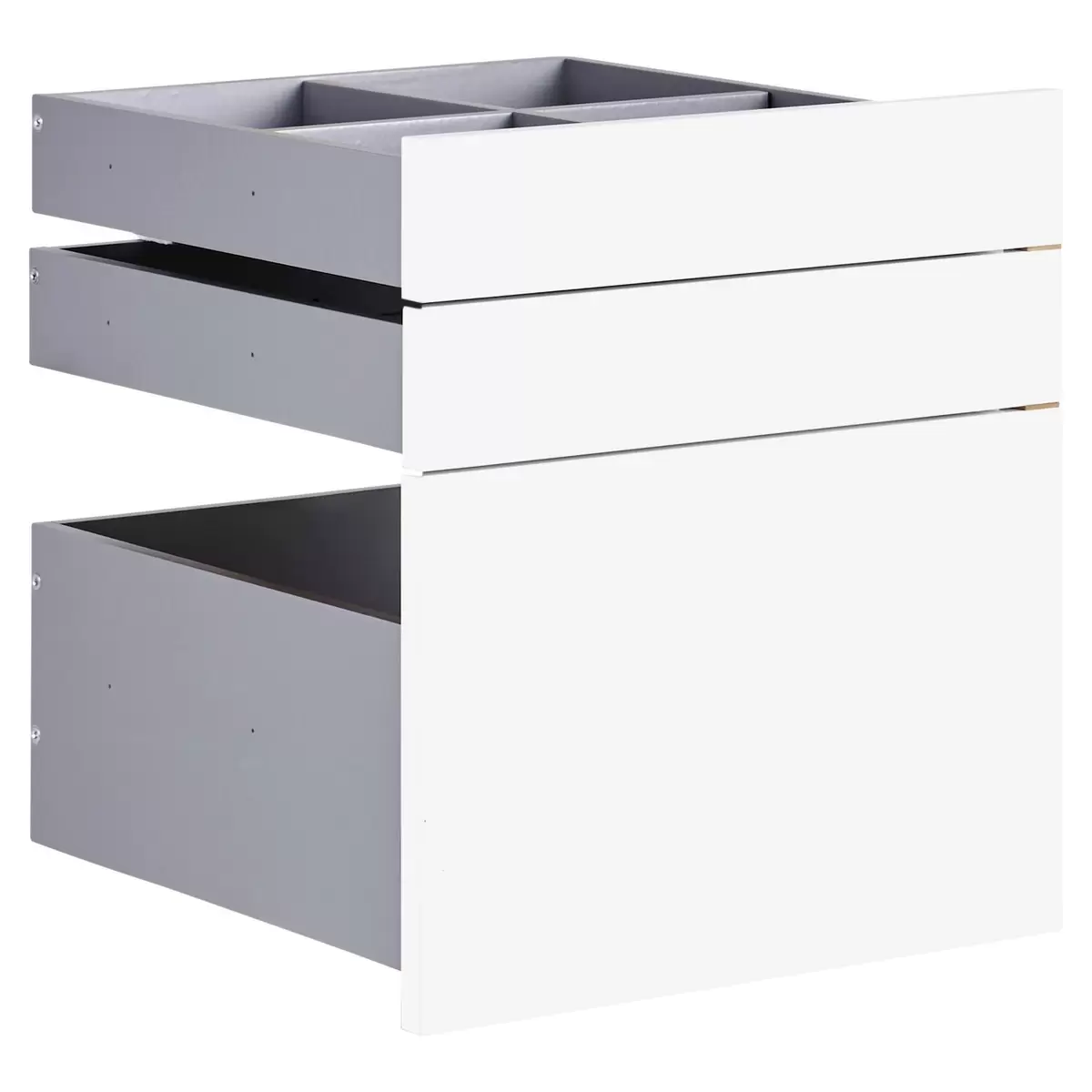 Schubladenset Unit weiss