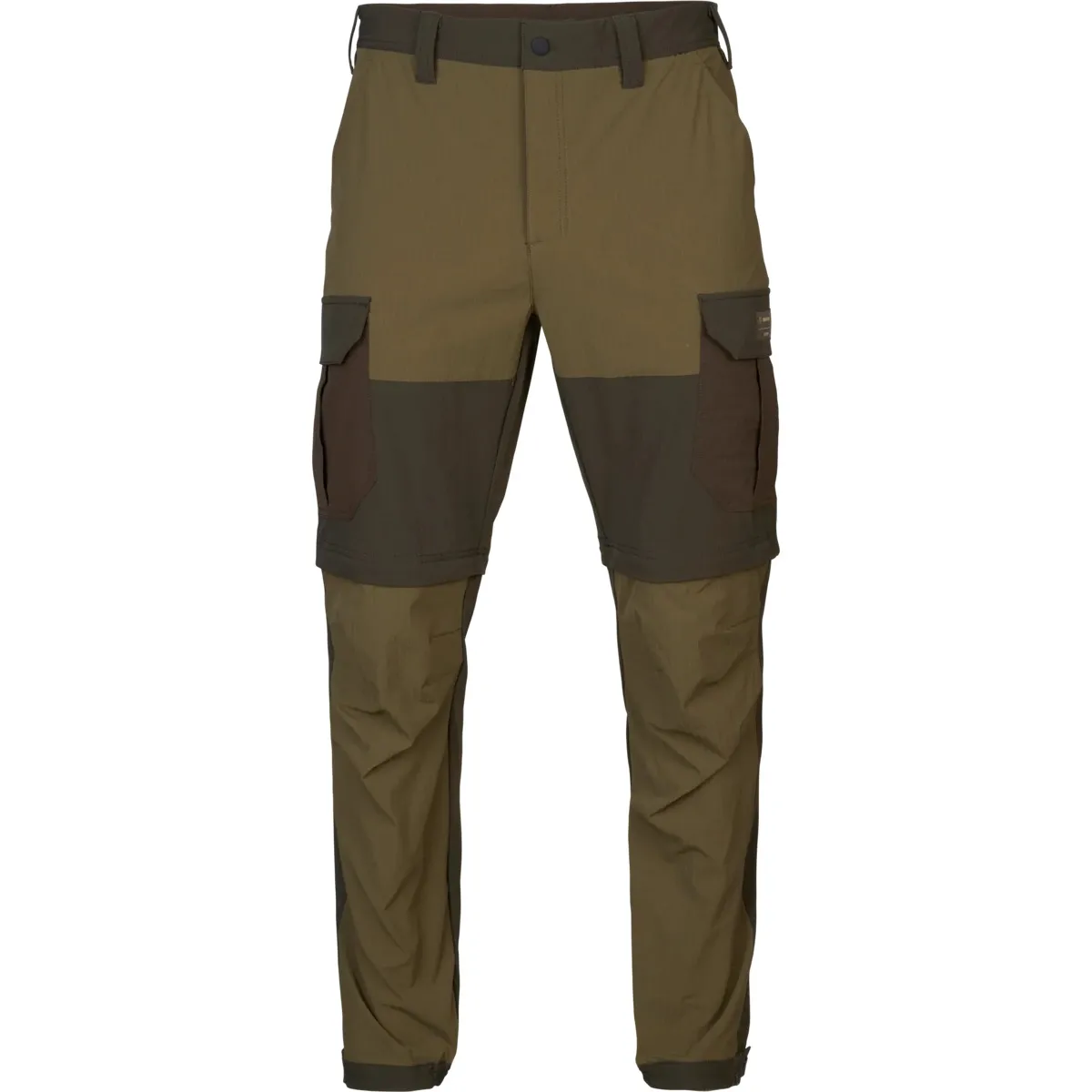 Härkila Logmar Lightweight Zip-Off-Bukse Dark Olive/willow Green