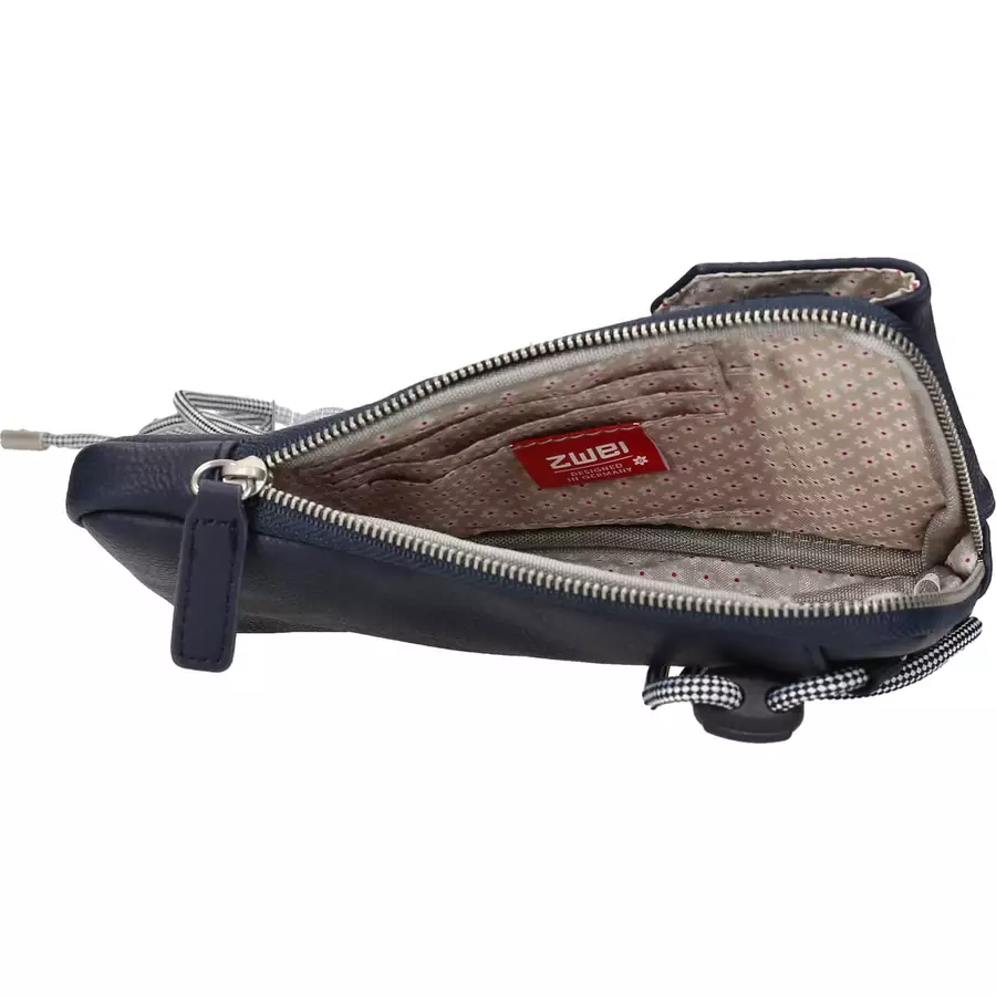 zwei Mademoiselle MP30 - Handytasche 19 cm nubuk-ink