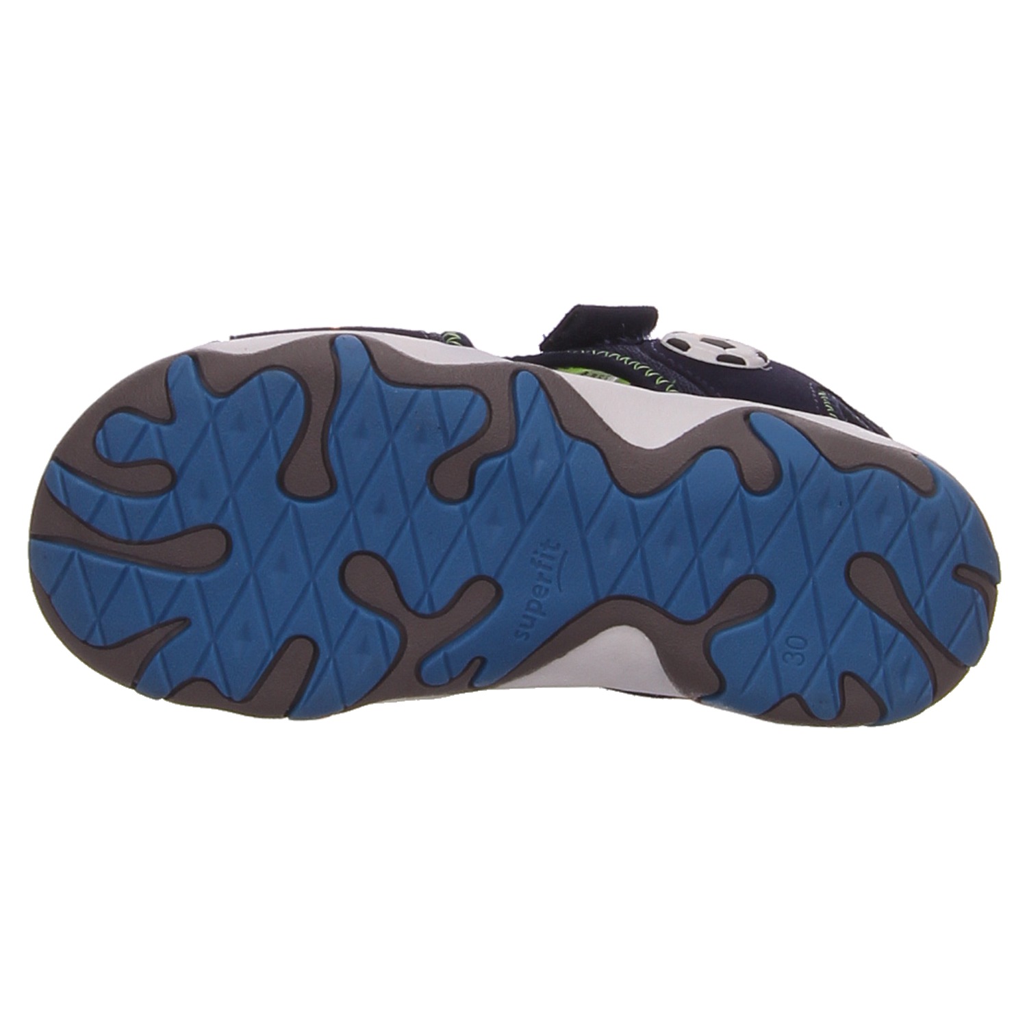 Superfit Sandale blau grün blau