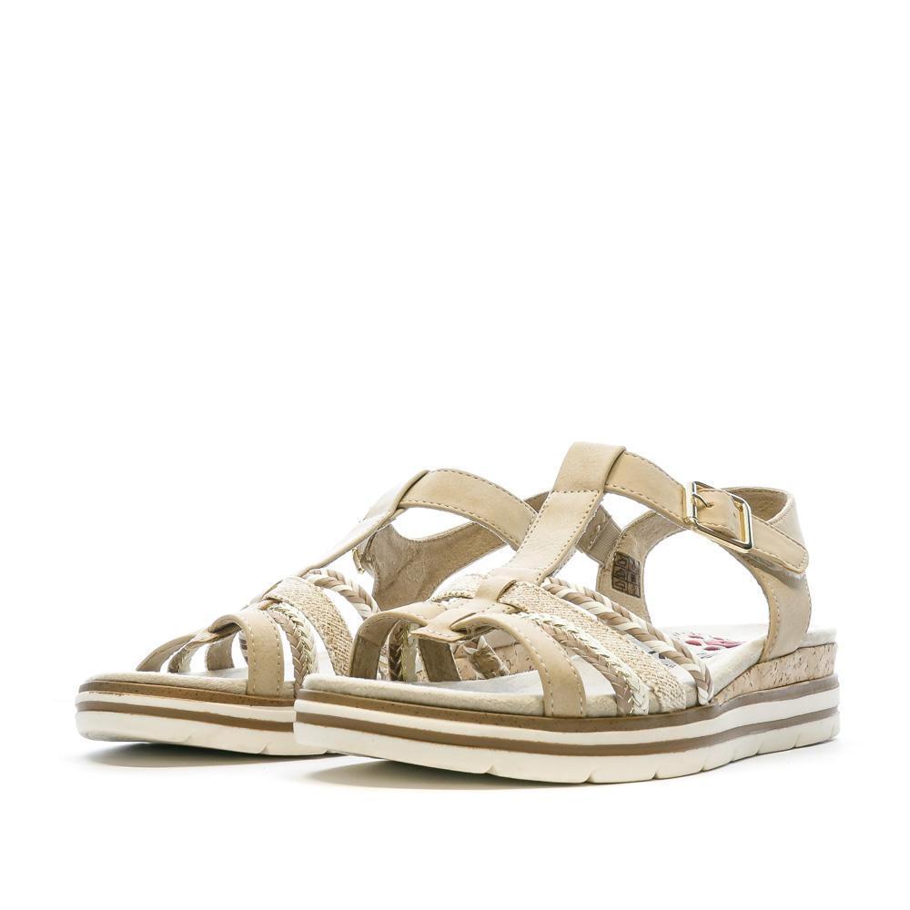 Relife Sandales Beige Femme RELIFE Lofa