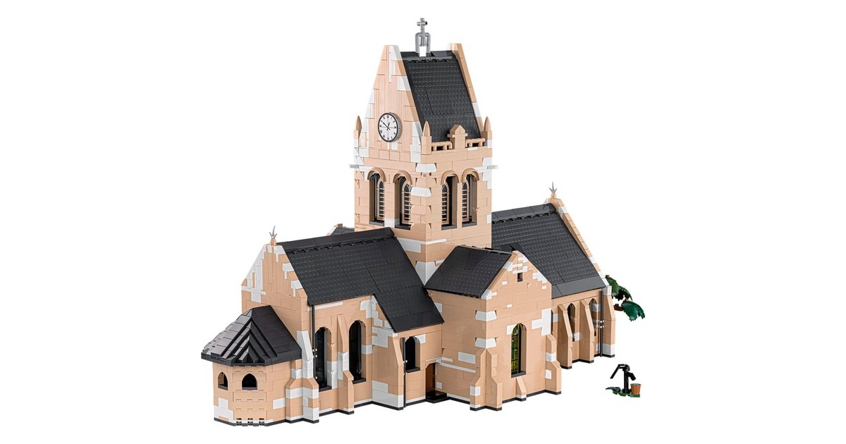 COBIChurch Sainte-Mere-Eglise Constructiespeelgoed