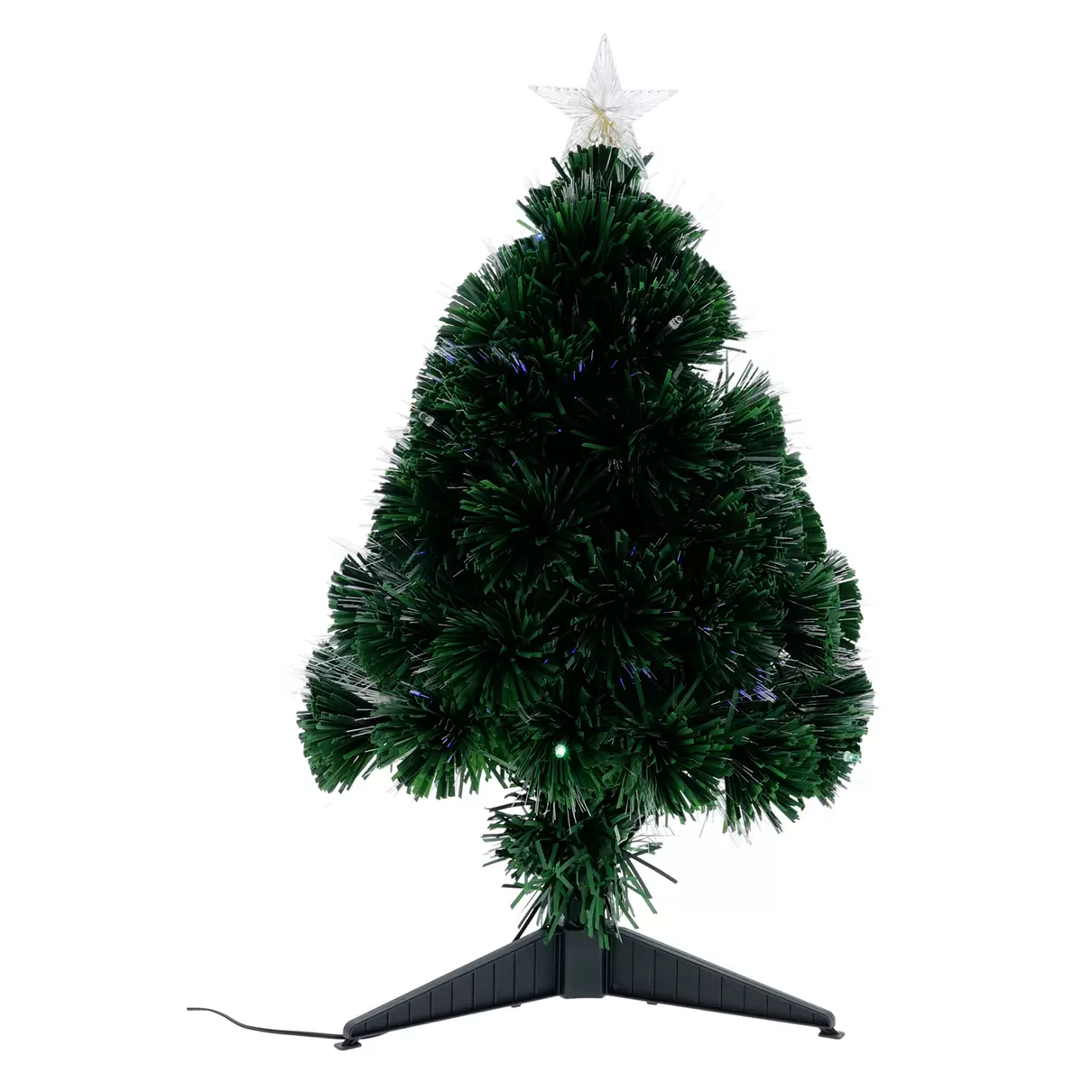 Weihnachtsbaum Faseroptik dunkelgrün