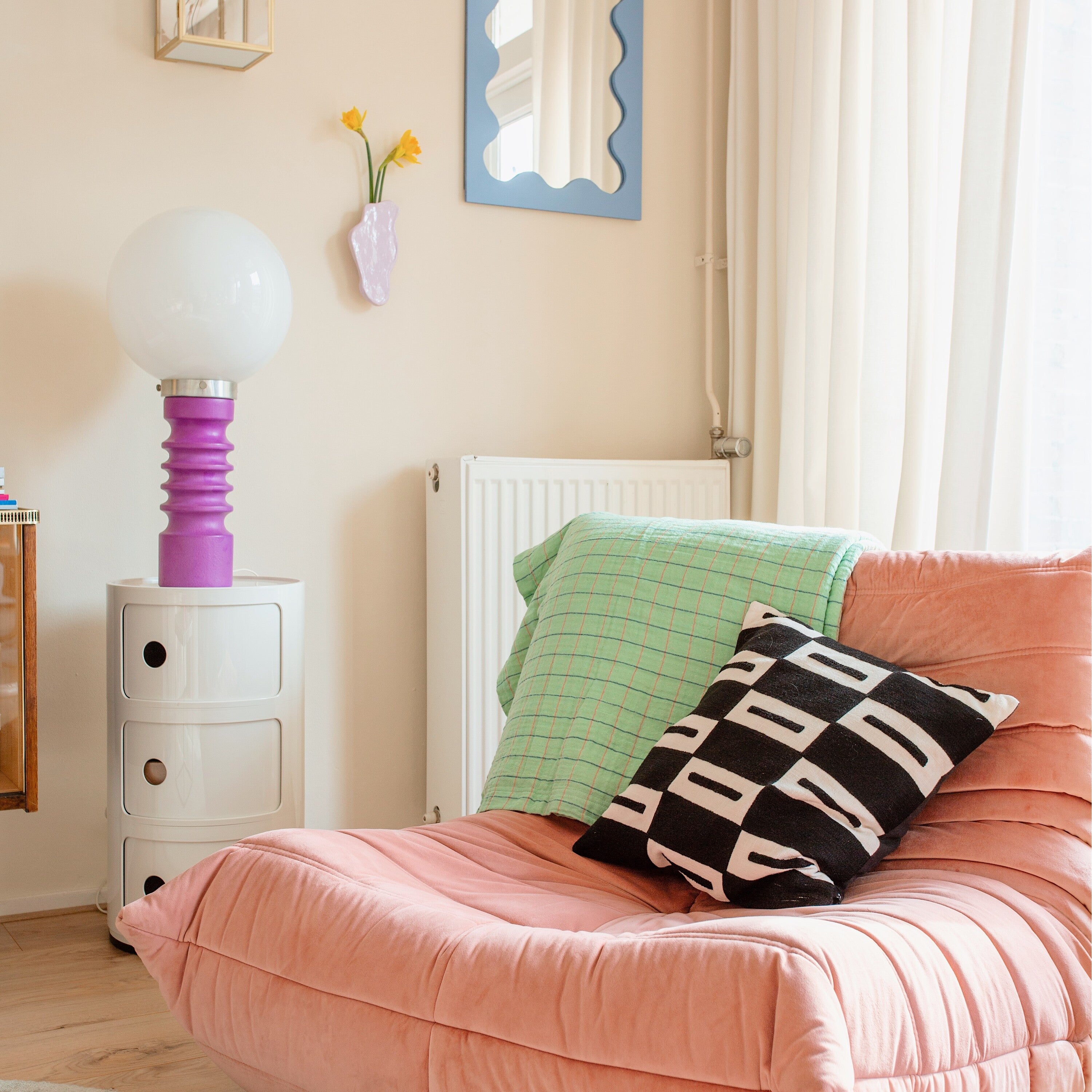 Kartell Componibili Kast Ã 32 cm - 3 Modules - Mat Wit