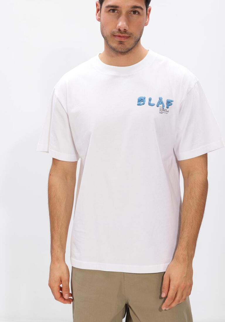 witte olaf hussein t-shirt paint olaf tee