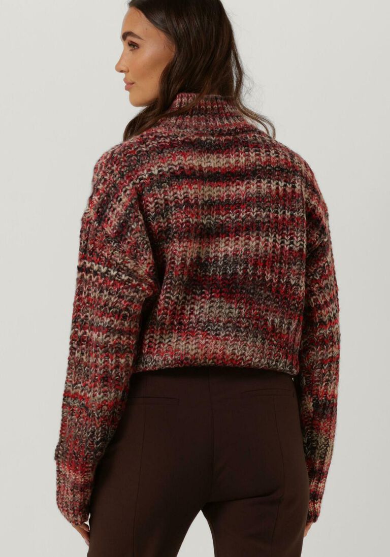 ANOTHER LABEL bruine another label trui dylan knitted pull l/s