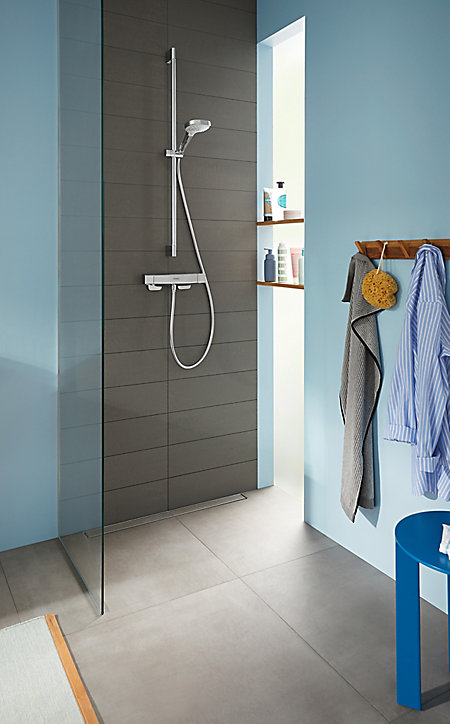 Mitigeur de douche thermostatique Hansgrohe Ecostat E