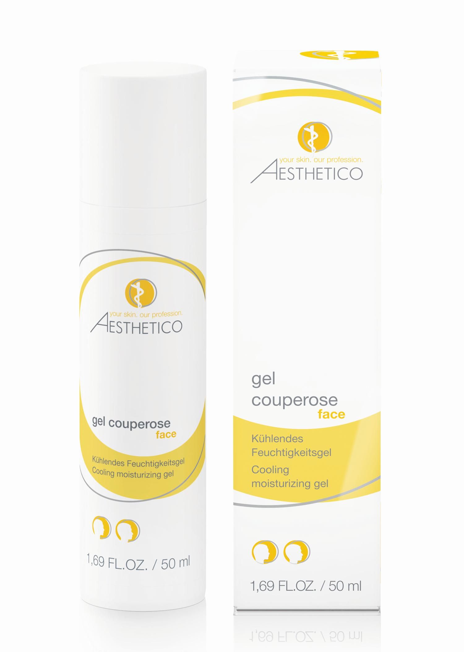 Aesthetico Gel Couperose kühlendes Feuchtigkeitsgel 50 ml