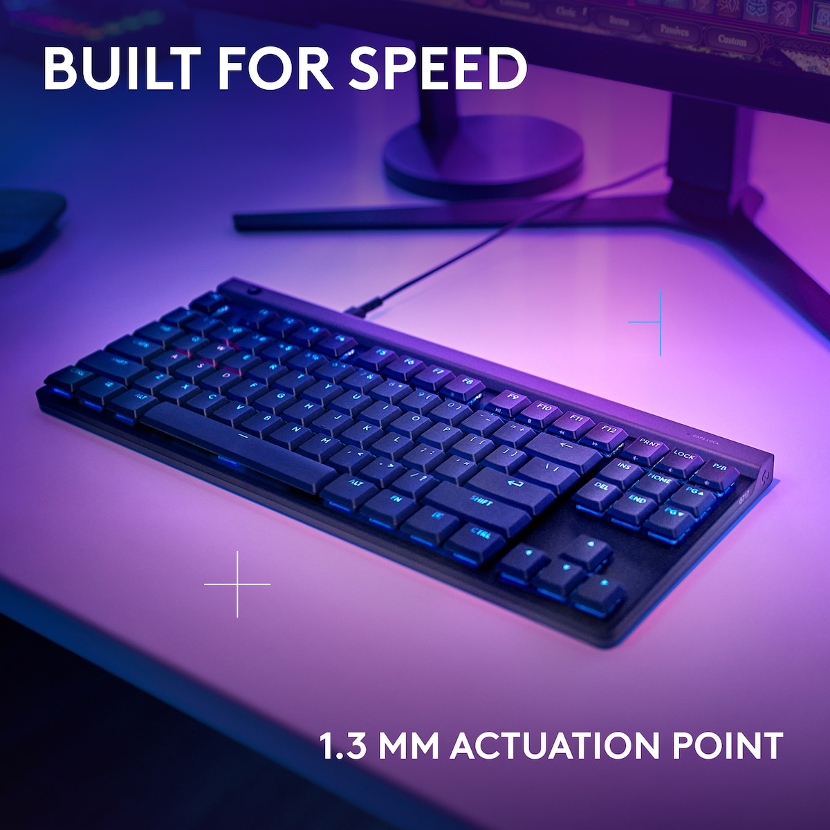 Logitech G G515 gamingtastatur (tactilt, sort)