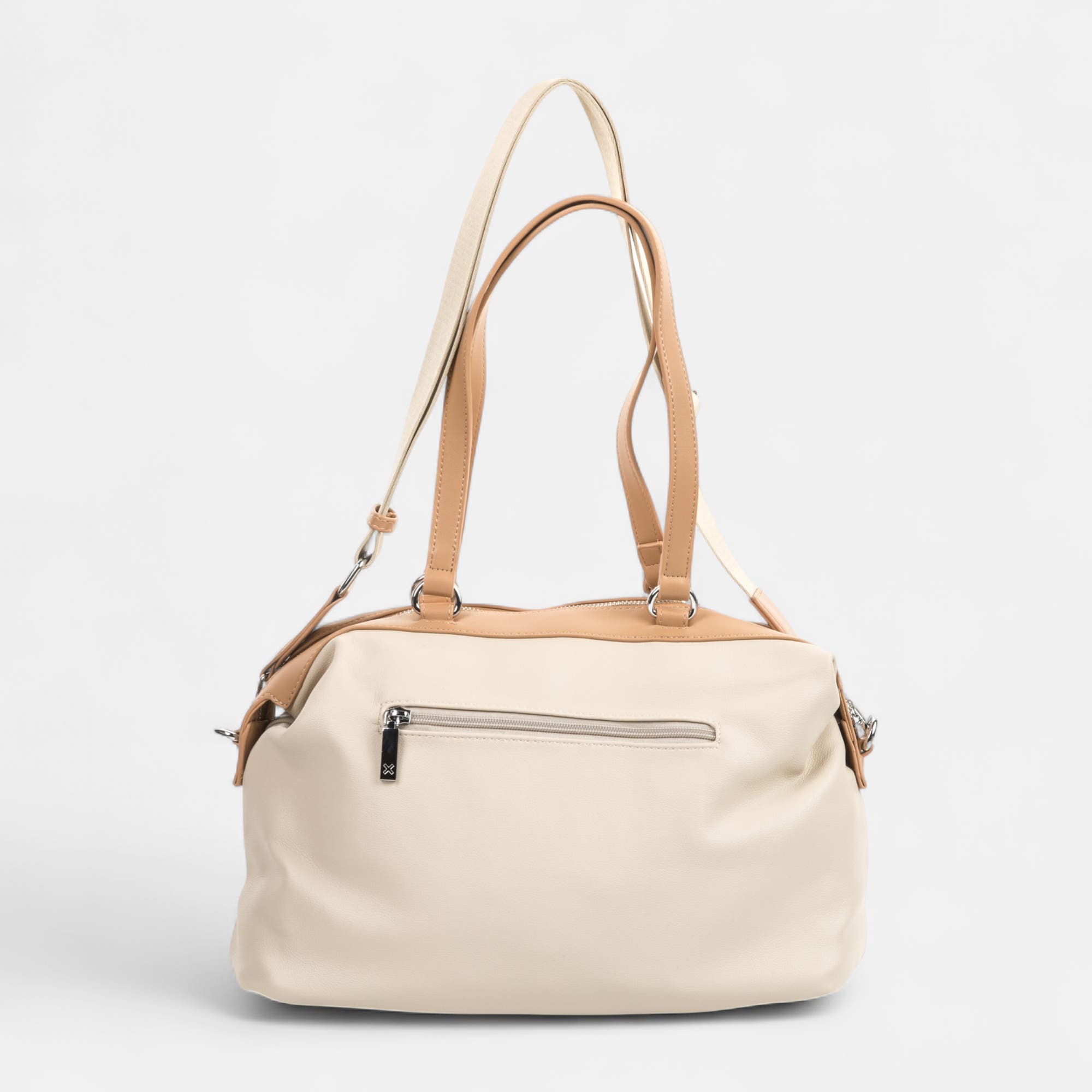 Sac à main beige