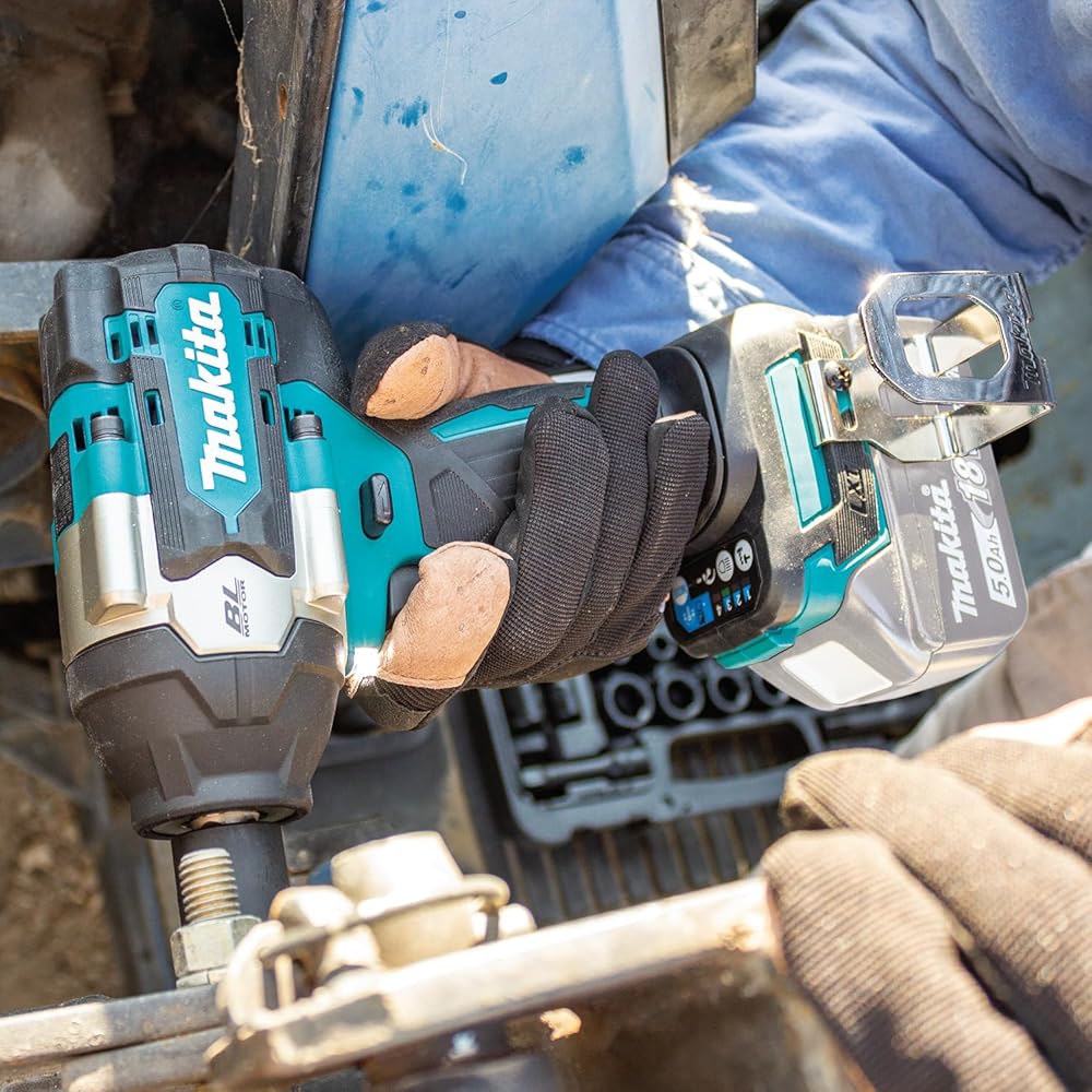 Boulonneuse à chocs 18V 700Nm 1/2 (Produit seul) - MAKITA DTW701Z : Bricolage