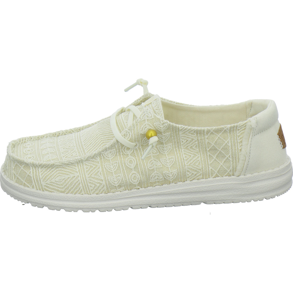 Hey Dude Sneaker Damen Wendy Crocket Beige