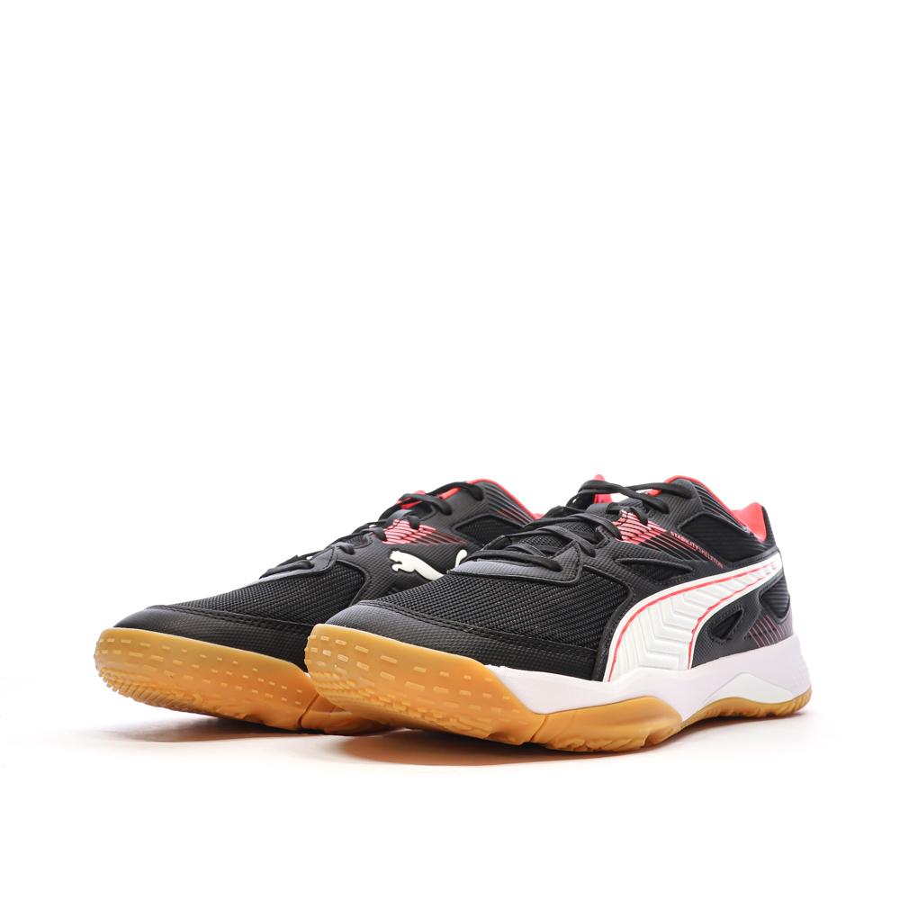 Puma Chaussure sport en salle Noire/Blanche Homme Puma Solarflash