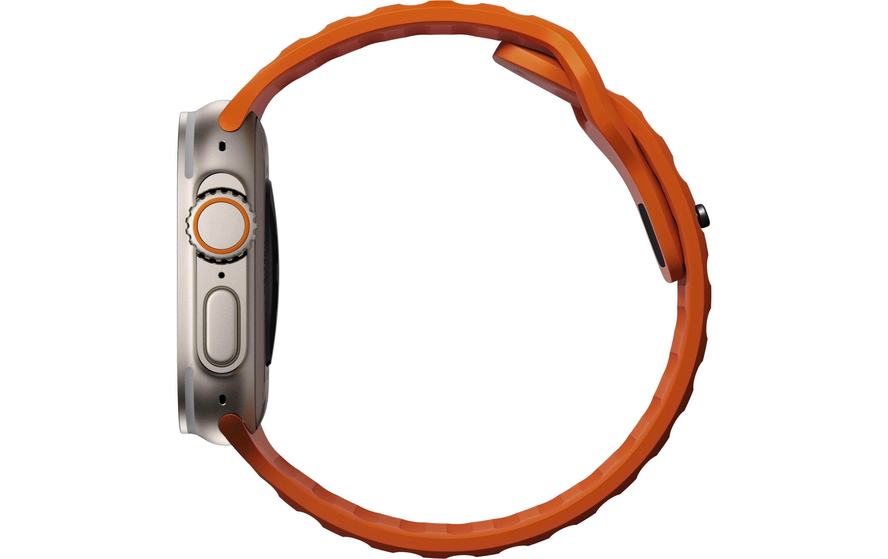 Armband Sport Band 46mm/49mm Ultra OrangeModernes und schlankes Sportband für die Apple Watch