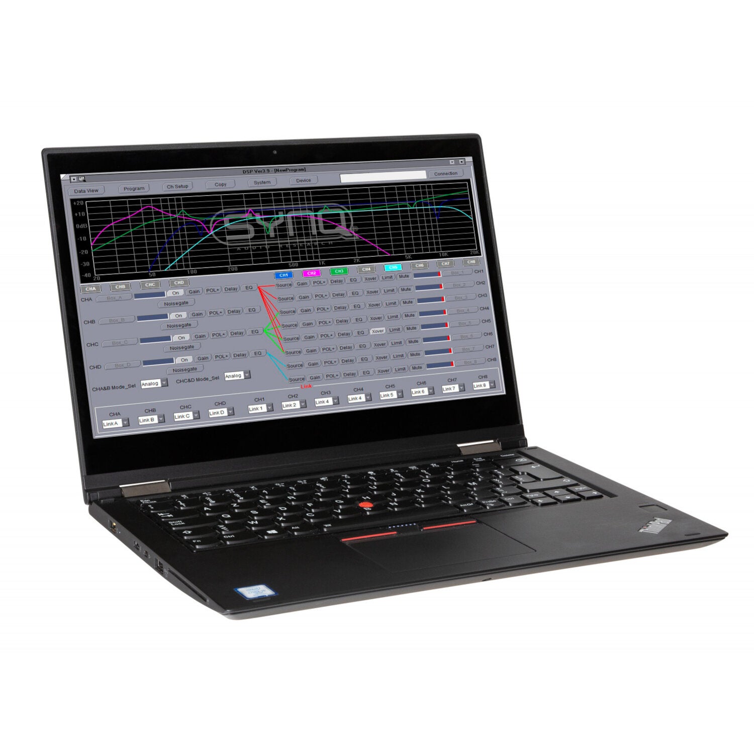 SynQ DLP-48W digitale processor voor luidsprekerbeheer