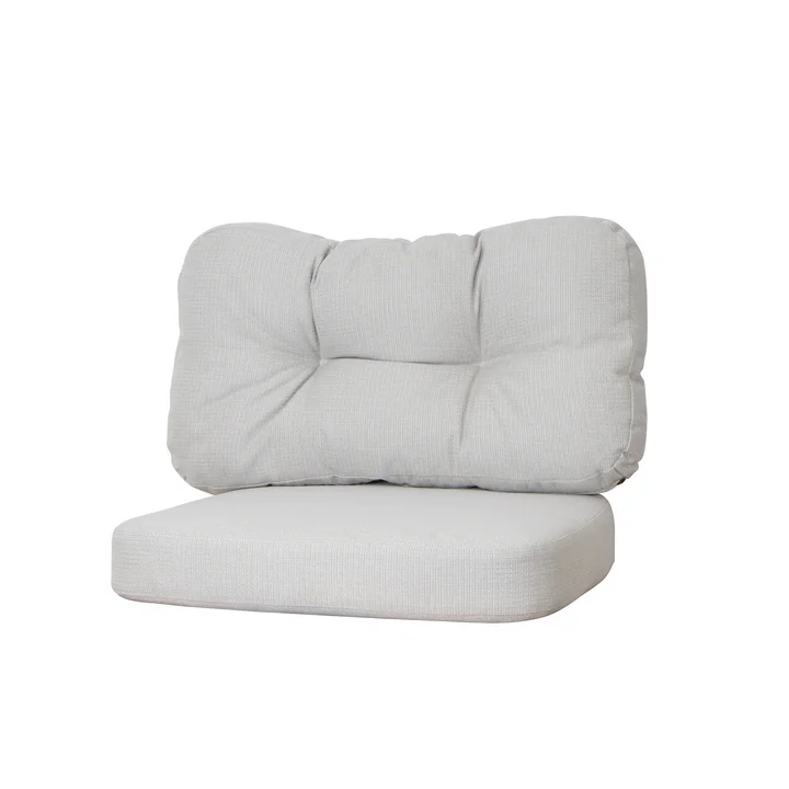 Cane-Line - Ocean Loungesessel Kissensatz, large, weissgrau (2 tlg.)