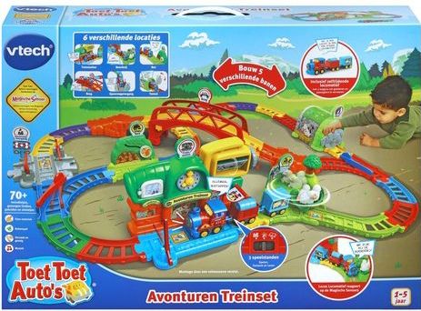 VTech - Toet Toet Avonturen - Speelgoed Treinset - Inclusief Lucas Locomotief