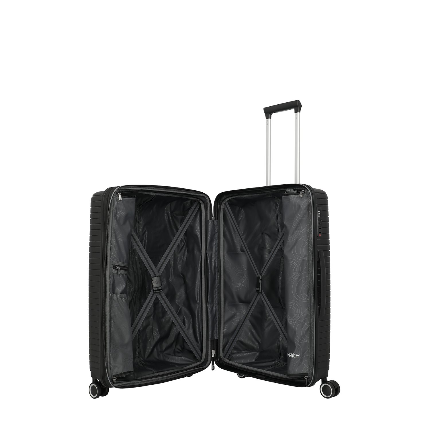 Travelite Orbita 4W Trolley M Expandable black
