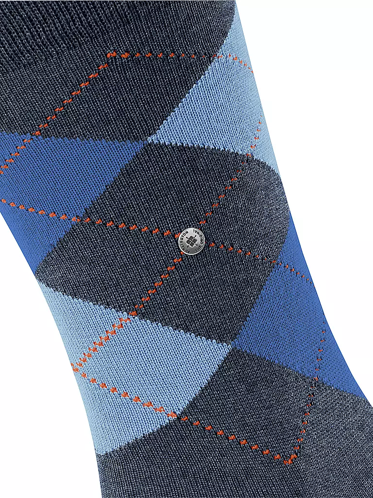 BURLINGTON Herren Socken EDINBURGH 40-46 dark blue mel blau