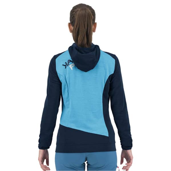 Veste polaire randonnée KARPOS NUVOLAU W FLEECE SKY SKY CAPTAIN/BLUE ATOLL