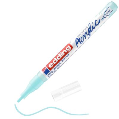 Edding 5300 - Marqueur acrylique - bleu pastel