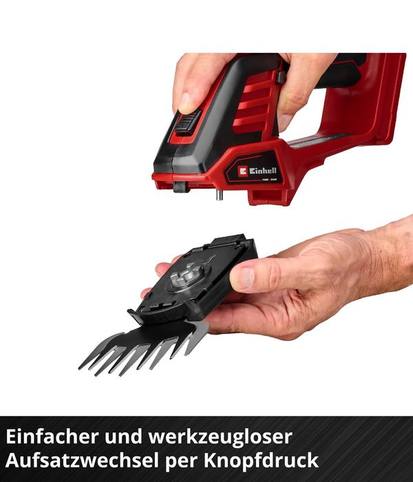 Einhell Akku-Gras- und Strauchschere GE-CG