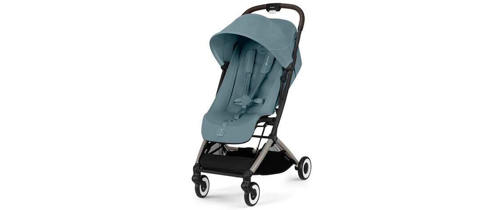 Buggy Orfeo Stormy Blue<br>Kompakter Reisebuggy mit Handgepäckmasse